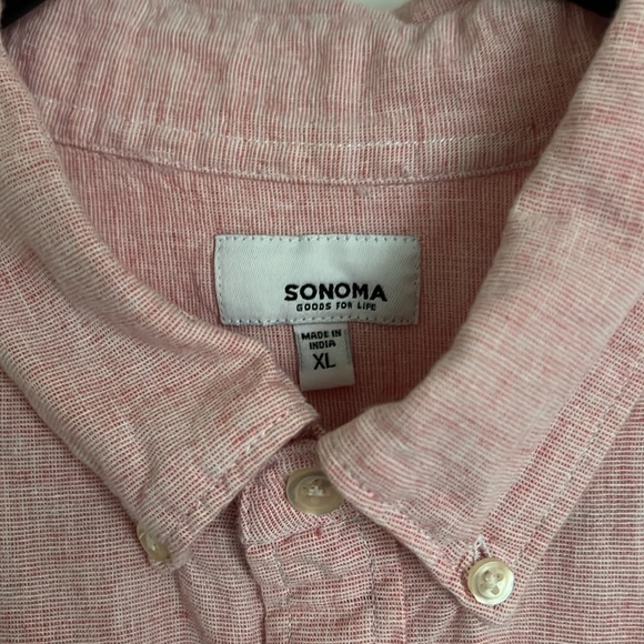 Sonoma Good’s for Life Short Sleeve Camp Collar Shirt - Picture 4 of 4